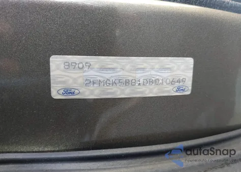 2013 Ford Flex Se z USA, uszkodzony, nr VIN 2FMGK5B81DBD10649